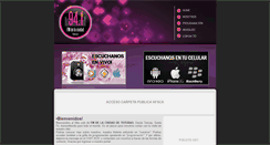 Desktop Screenshot of fmciudaddetotoras.com.ar
